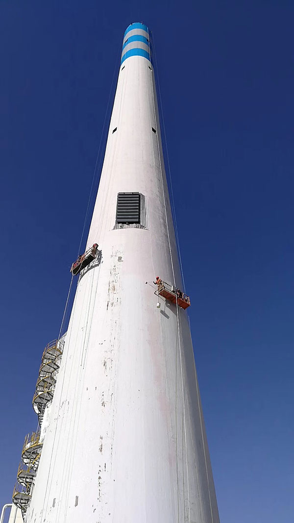 水泥煙囪防腐刷油漆